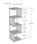 Hanah Home Alin - Sapphire Oak